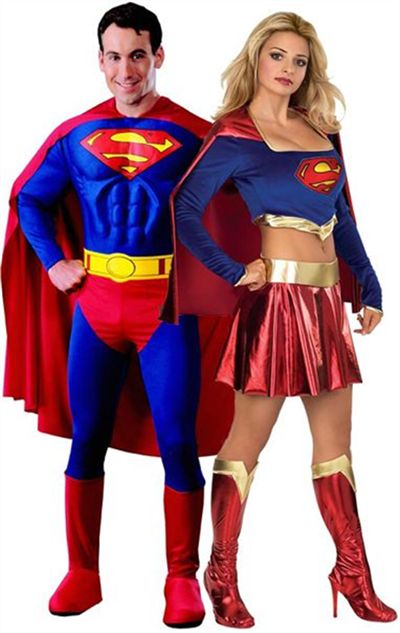 Superman and Superwoman