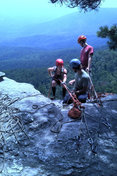 Rappelling