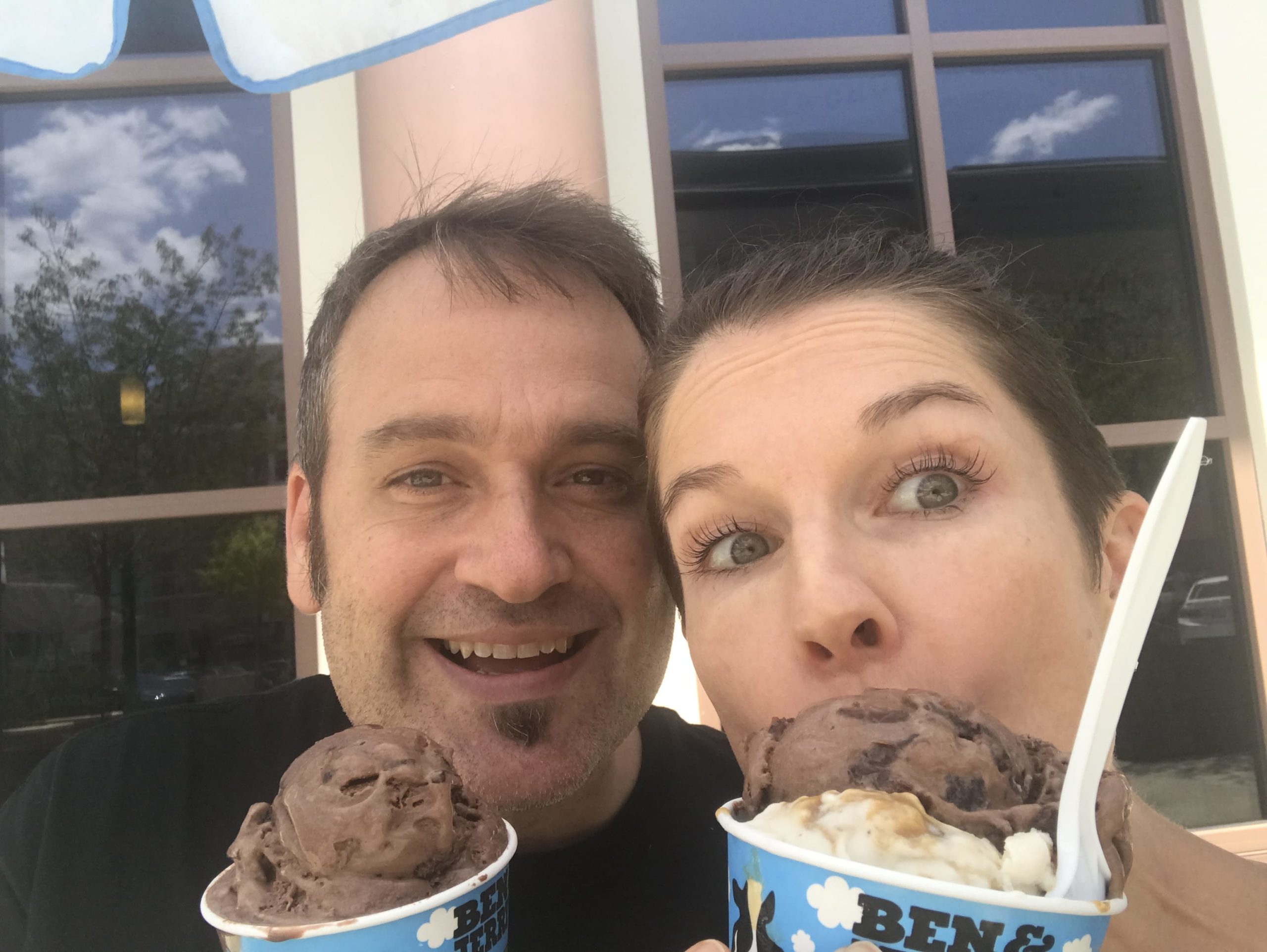 Marcey and Kevin Ice Cream