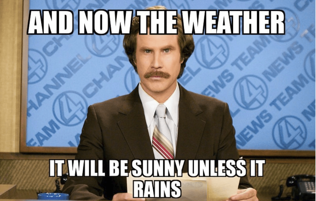 weather report meme