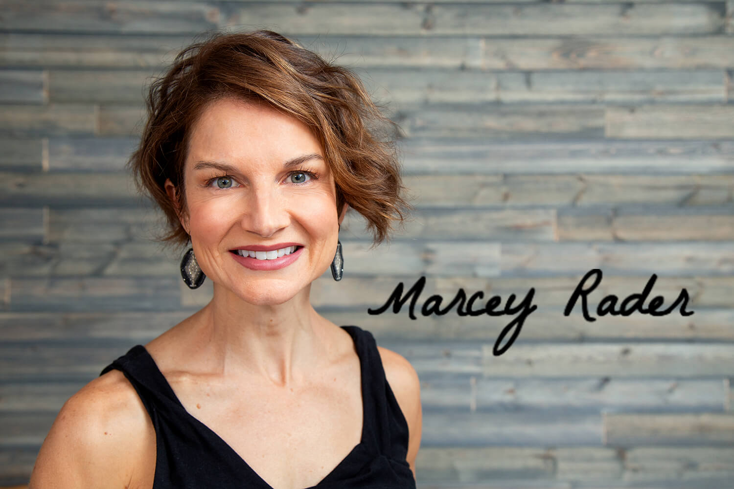 Marcey Headshot in Black Marcey Headshot in Black