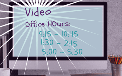 Video office hours