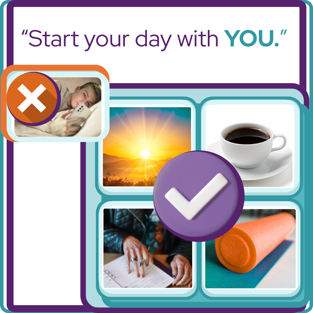 Four things to do in the morning morning routine three before screens